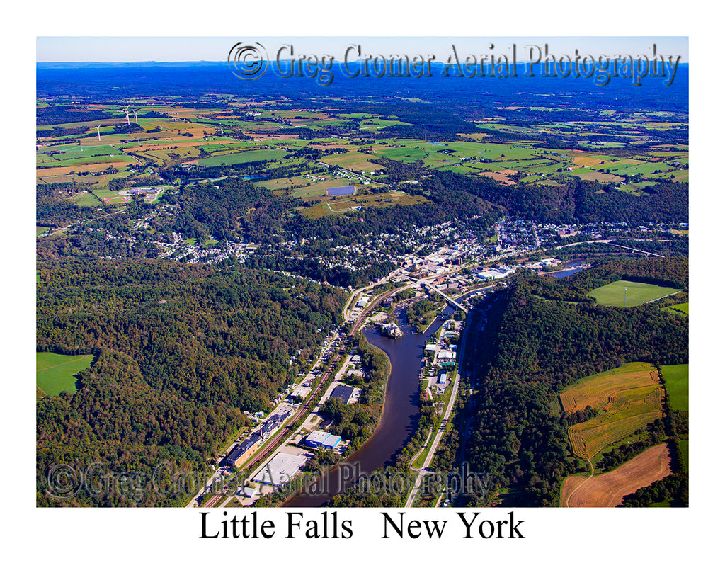 Aerial Photo of Little Falls, New York