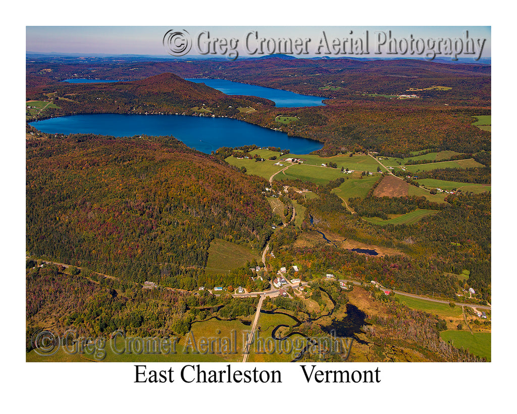 Aerial Photo of East Charleston, Vermont