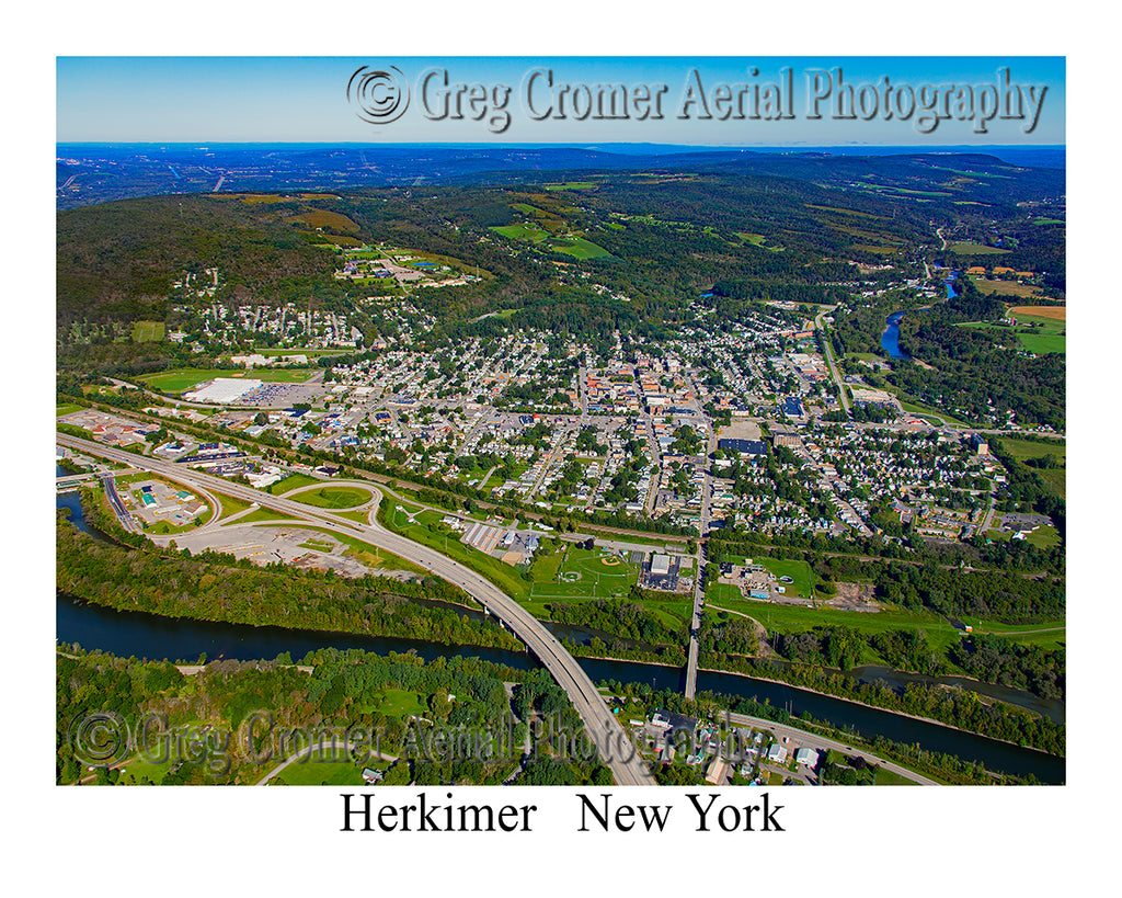 Aerial Photo of Herkimer, New York