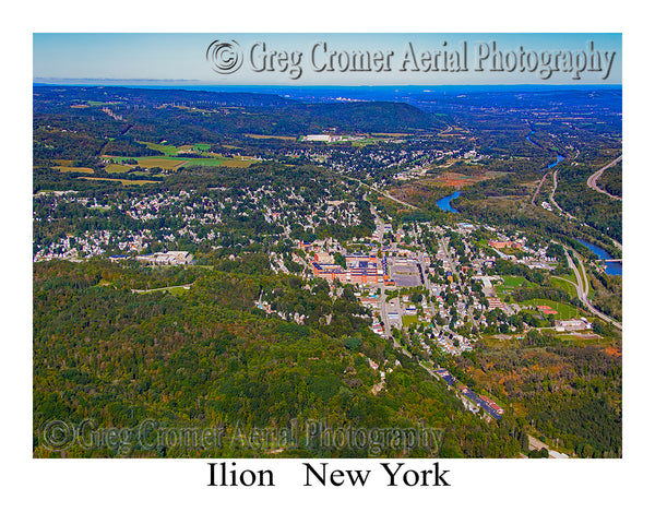 Aerial Photo of Ilion, New York