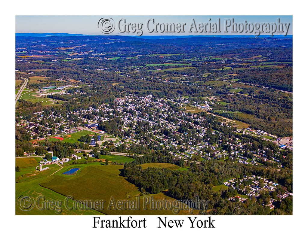 Aerial Photo of Frankfort, New York