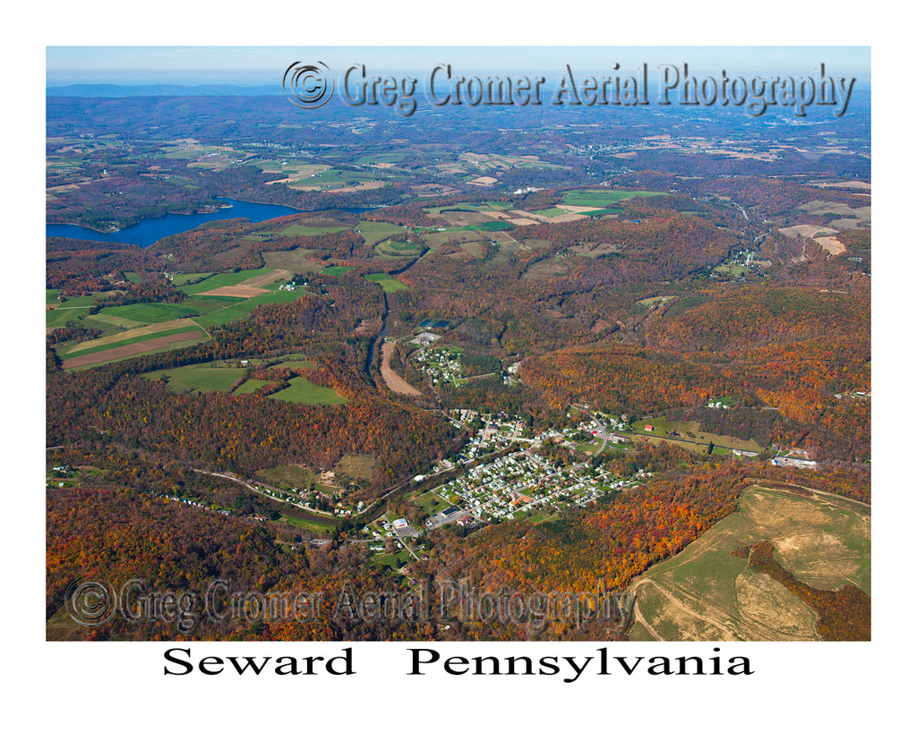 Aerial Photo of Seward, Pennsylvania