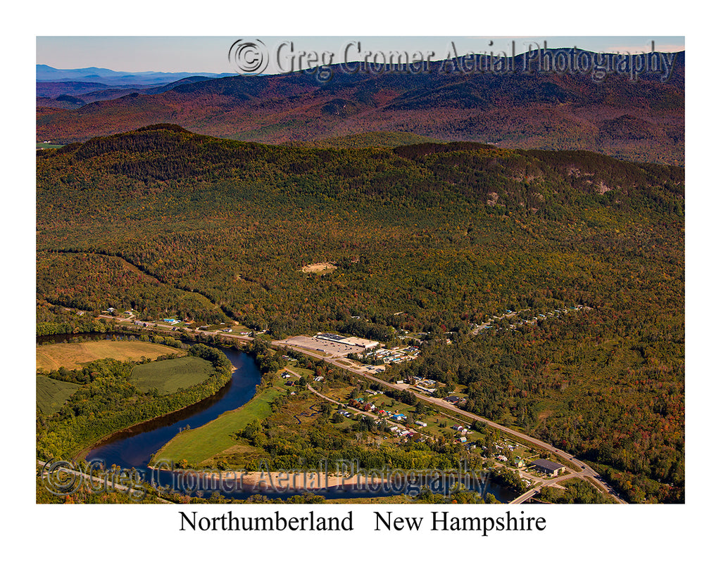 Aerial Photo of Northumberland, New Hampshire