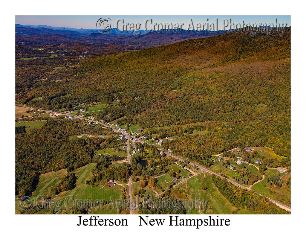 Aerial Photo of Jefferson, New Hampshire