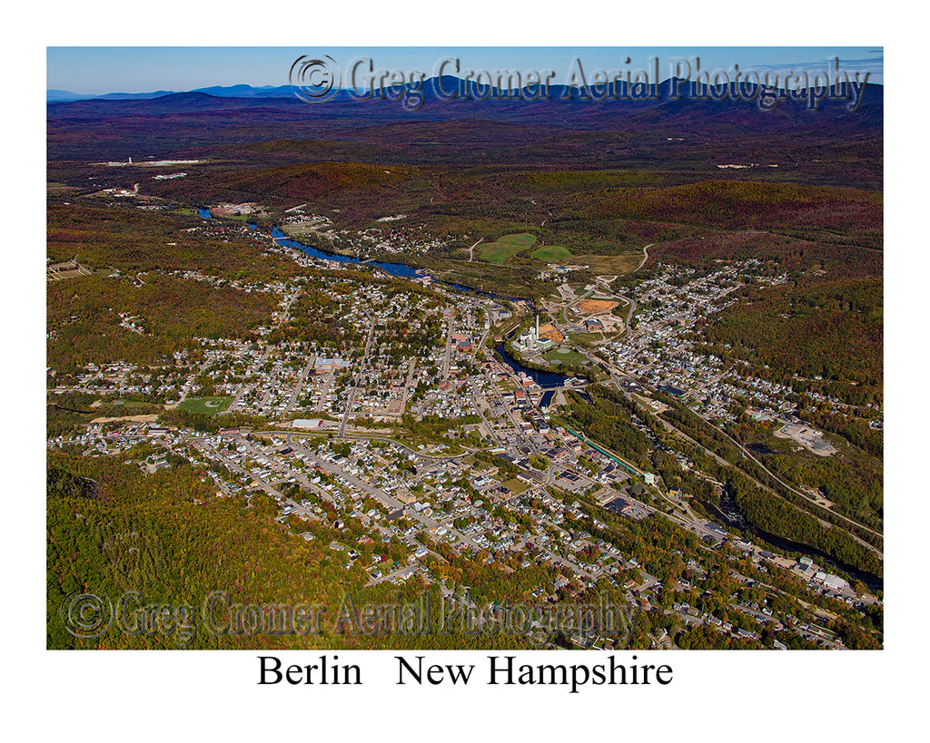 Aerial Photo of Berlin, New Hampshire