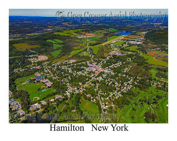 Aerial Photo of Hamilton, New York