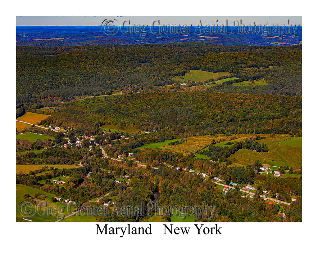 Aerial Photo of Maryland, New York