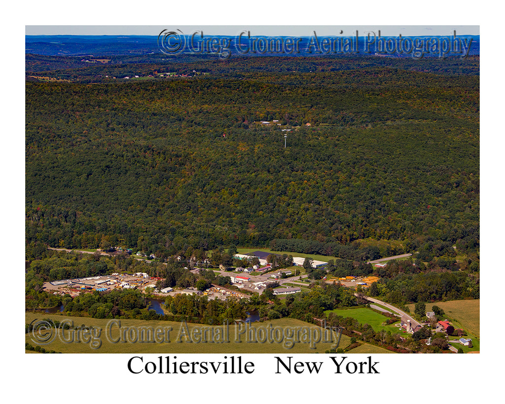 Aerial Photo of Colliersville, New York