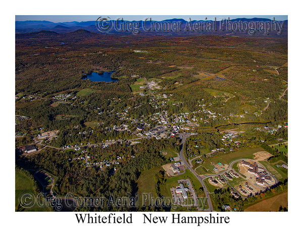 Aerial Photo of Whitefield, New Hampshire