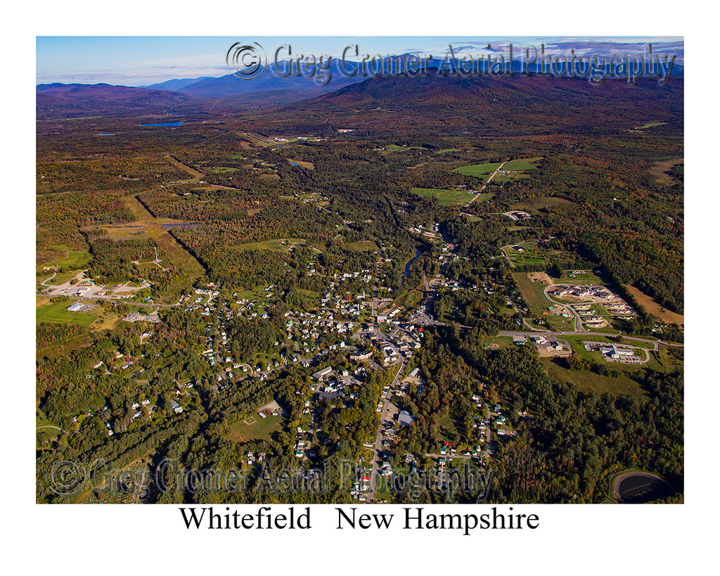 Aerial Photo of Whitefield, New Hampshire