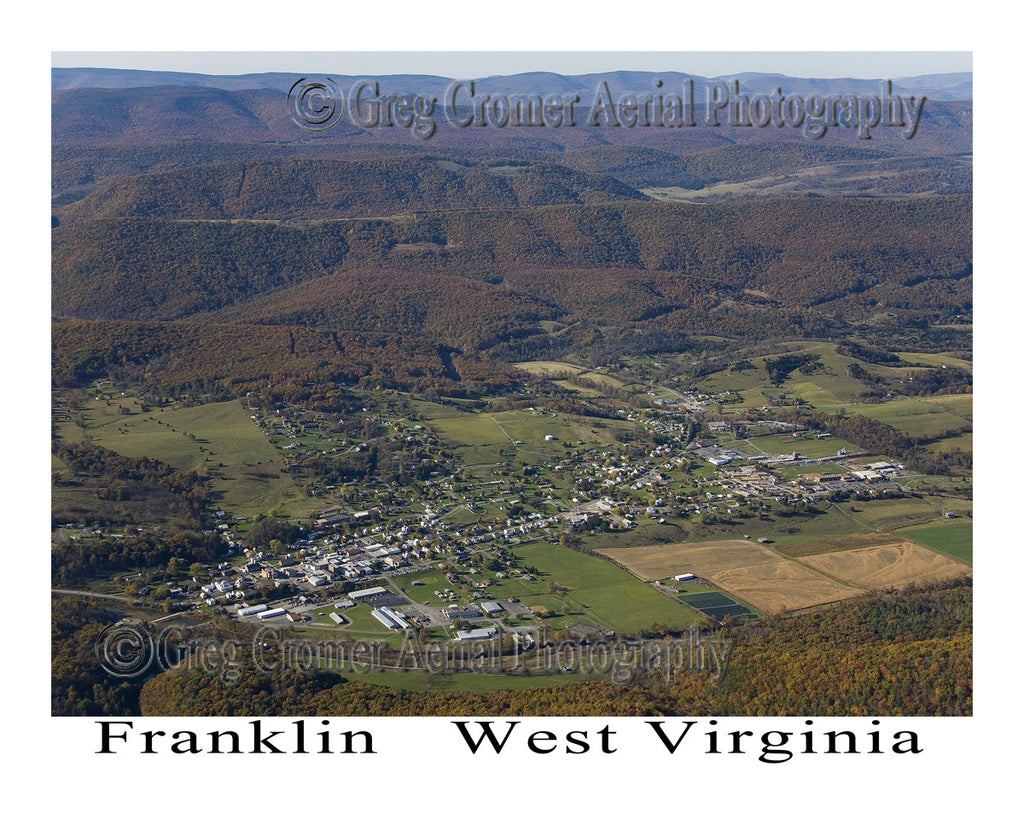 Aerial Photo of Franklin, West Virginia