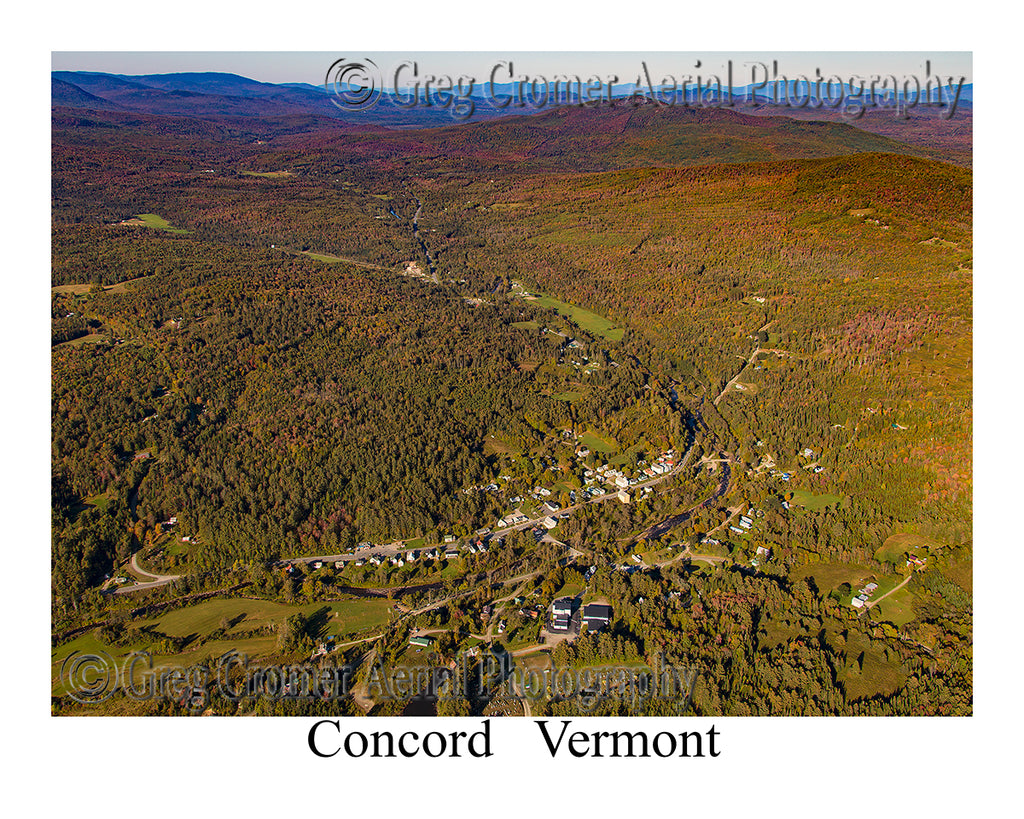 Aerial Photo of Concord, Vermont