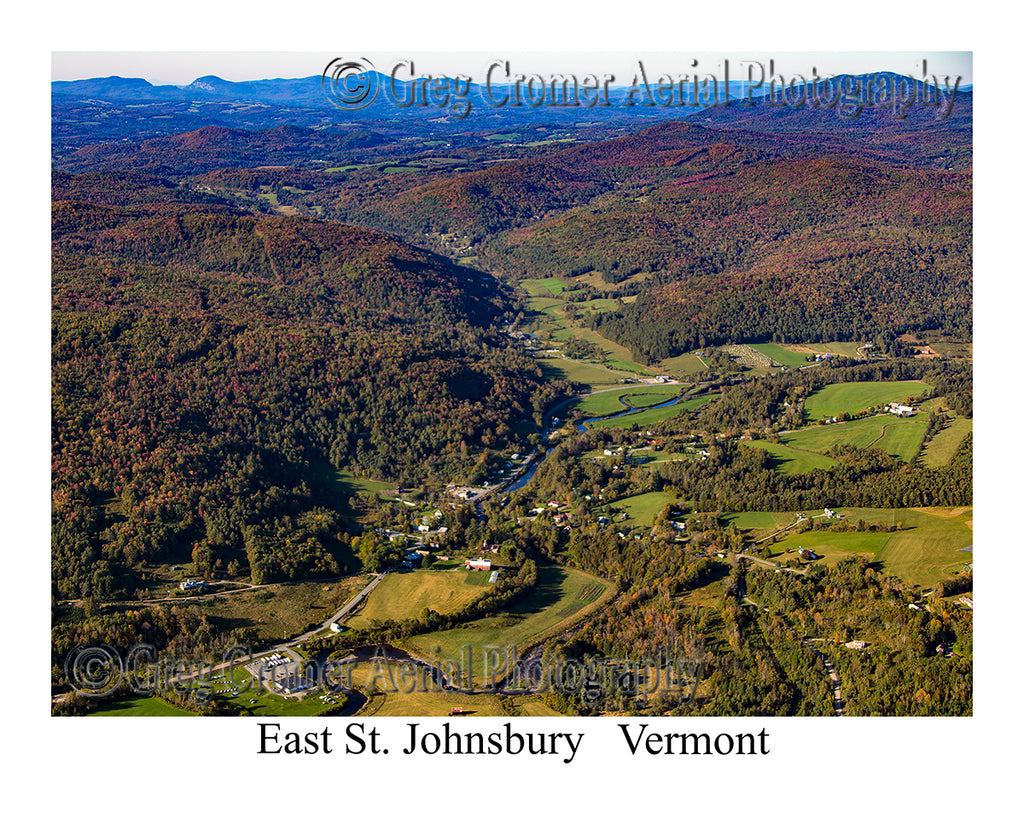 Aerial Photo of East St. Johnsbury, Vermont