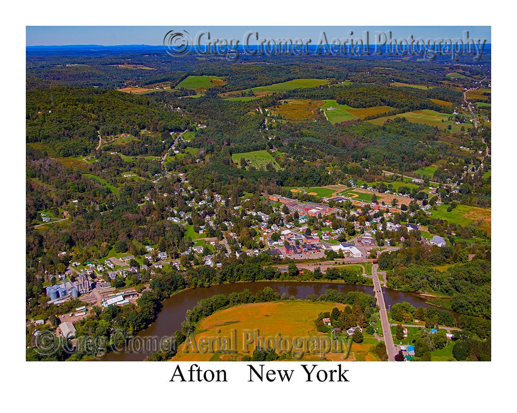 Aerial Photo of Afton, New York