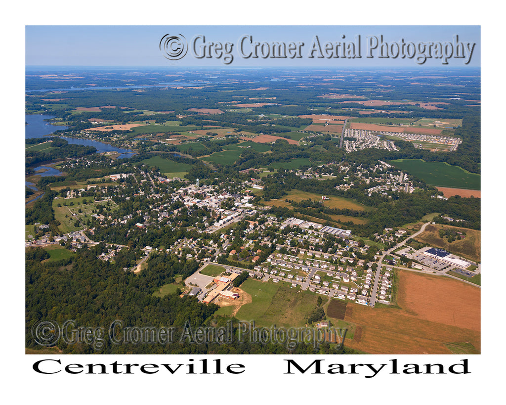 Aerial Photo of Centreville, Maryland