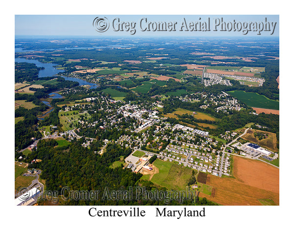 Aerial Photo of Centreville, Maryland