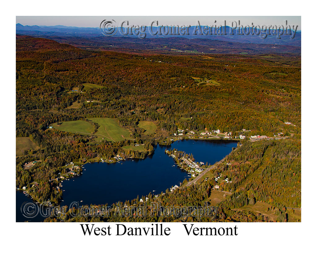 Aerial Photo of West Danville, Vermont