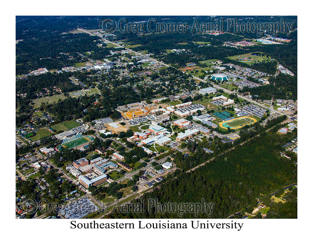 Aerial Photo of Southeastern Louisiana University - Hammond, Louisiana