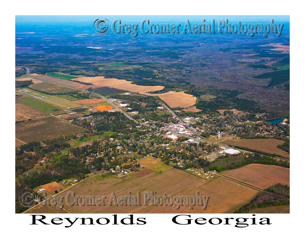 Aerial Photo of Reynolds, Georgia