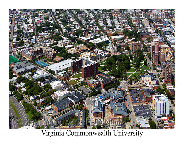 Aerial Photo of Virginia Commonwealth University - Richmond, Virginia