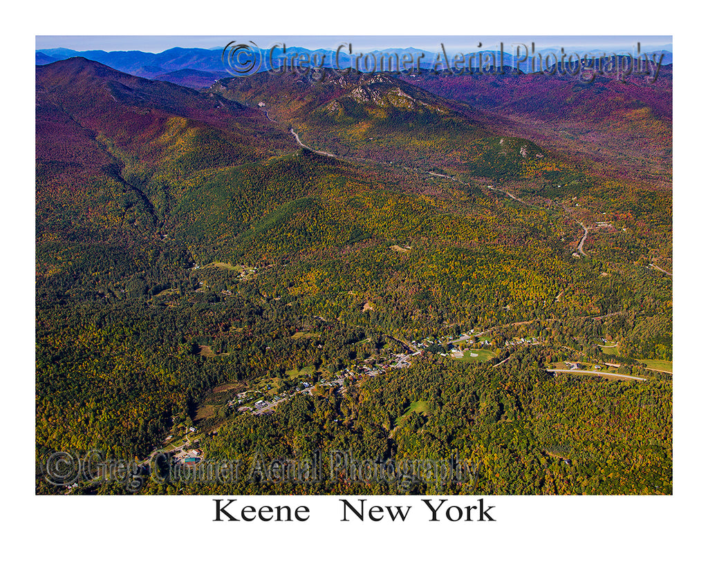 Aerial Photo of Keene, New York