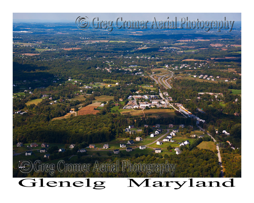 Aerial Photo of Glenelg, Maryland