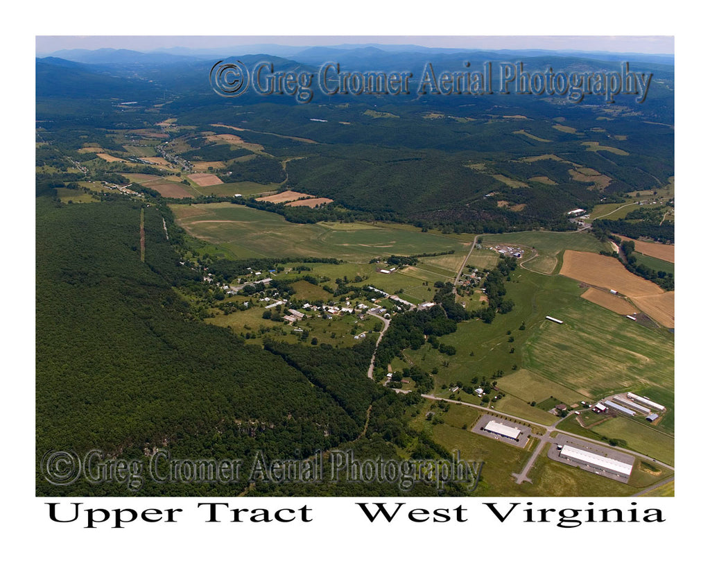 Aerial Photo of Upper Tract, West Virginia
