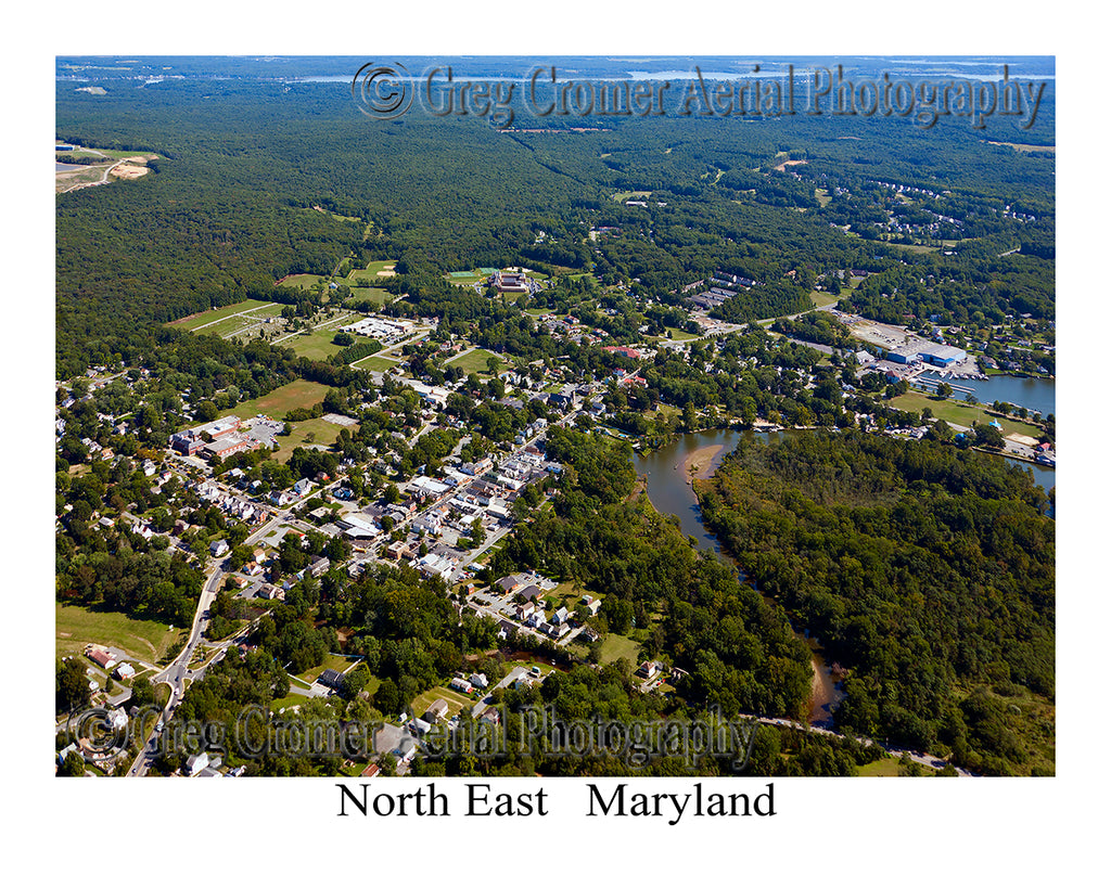 Aerial Photo of North East, Maryland