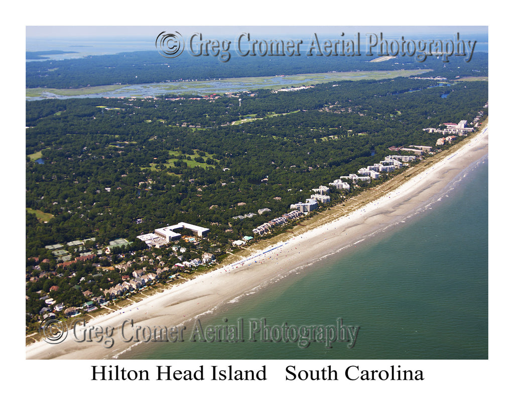 Aerial Photo of Hilton Head Island, South Carolina