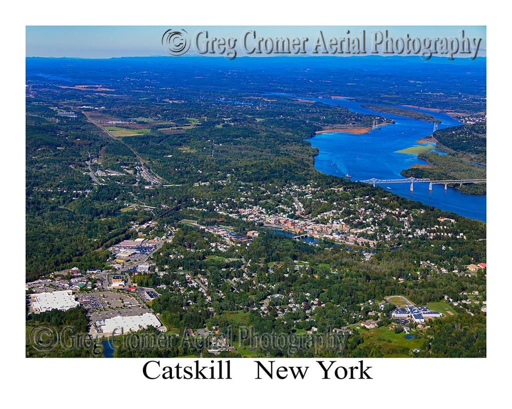 Aerial Photo of Catskill, New York