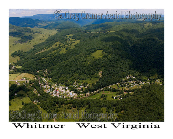 Aerial Photo of Whitmer, West Virginia