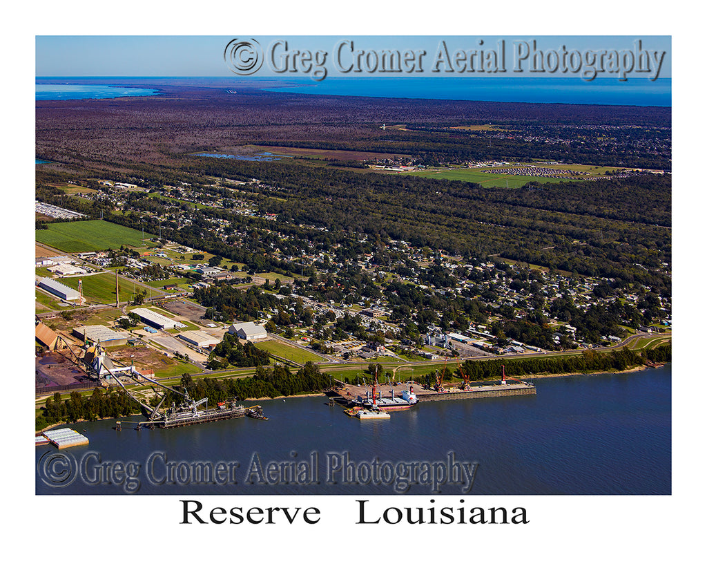 Aerial Photo of Reserve, Louisiana