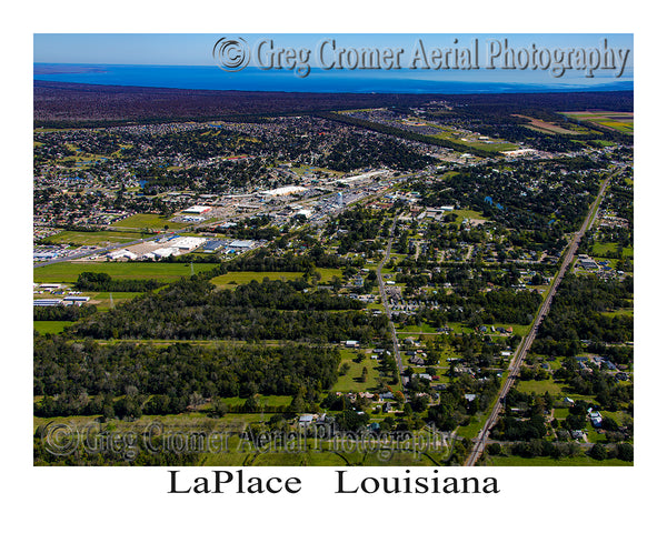 Aerial Photo of LaPlace, Louisiana