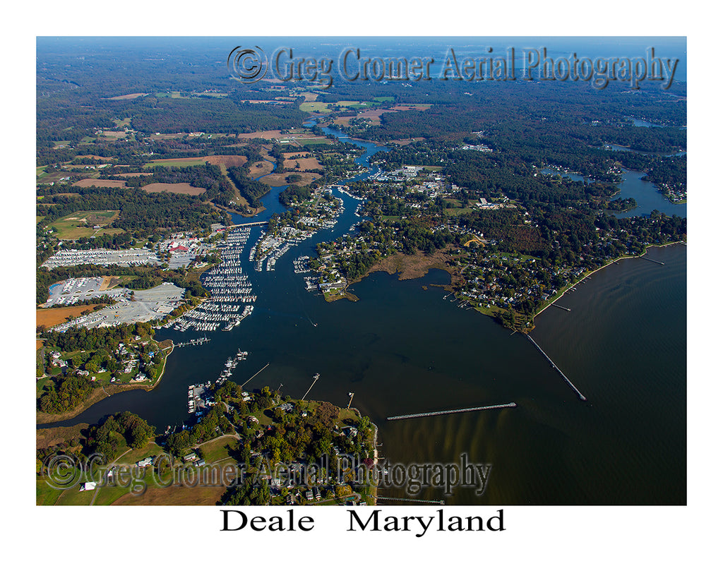 Aerial Photo of Deale, Maryland