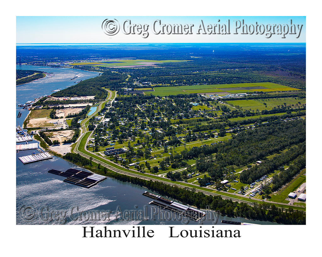 Aerial Photo of Hahnville, Louisiana