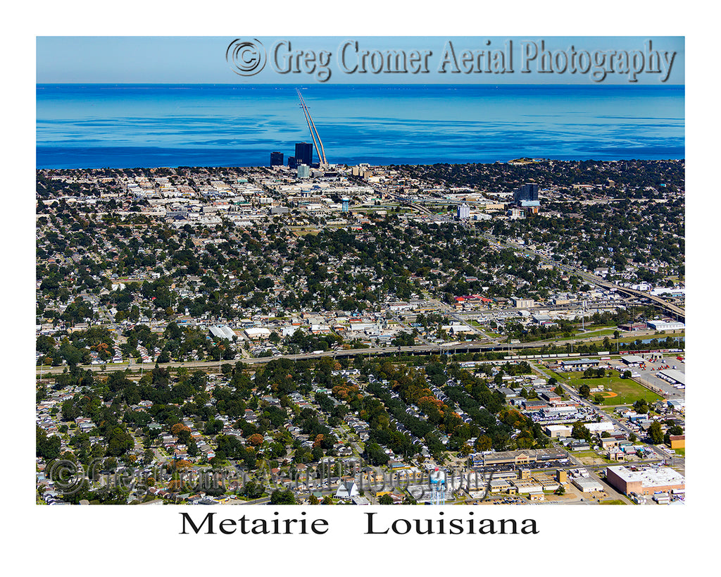 Aerial Photo of Metairie, Louisiana