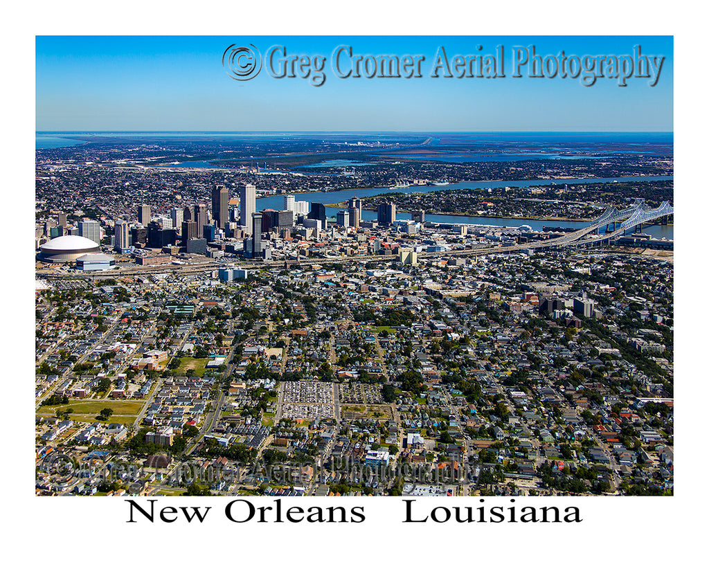 Aerial Photo of New Orleans, Louisiana