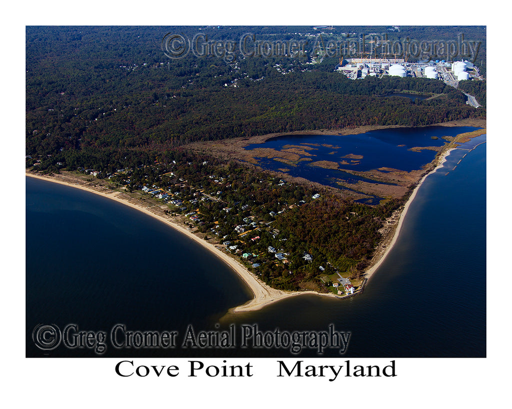 Aerial Photo of Cove Point, Maryland