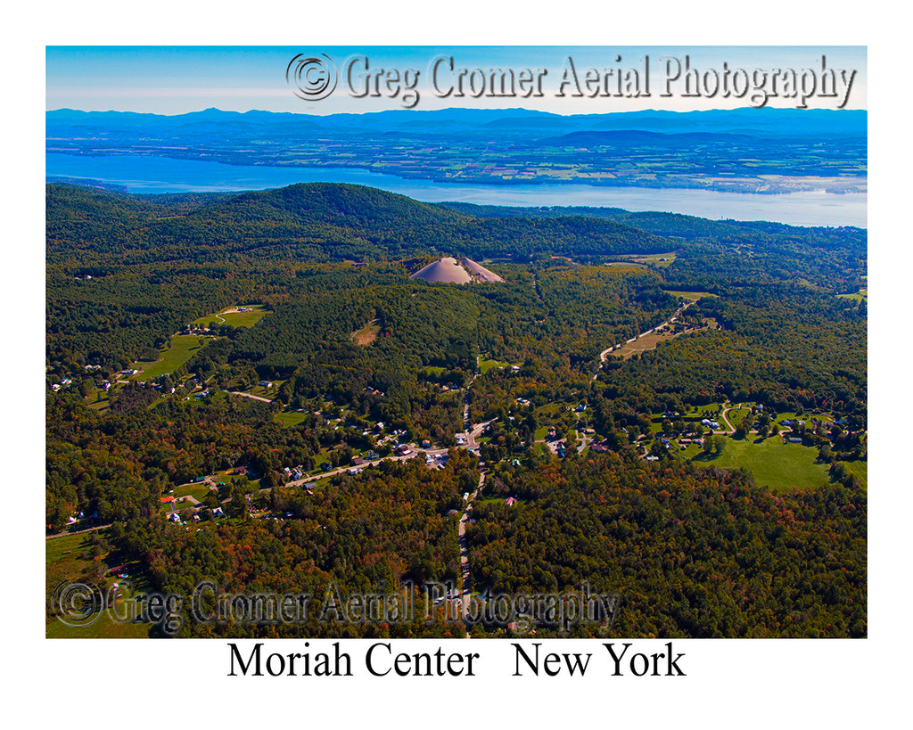 Aerial Photo of Moriah Center, New York