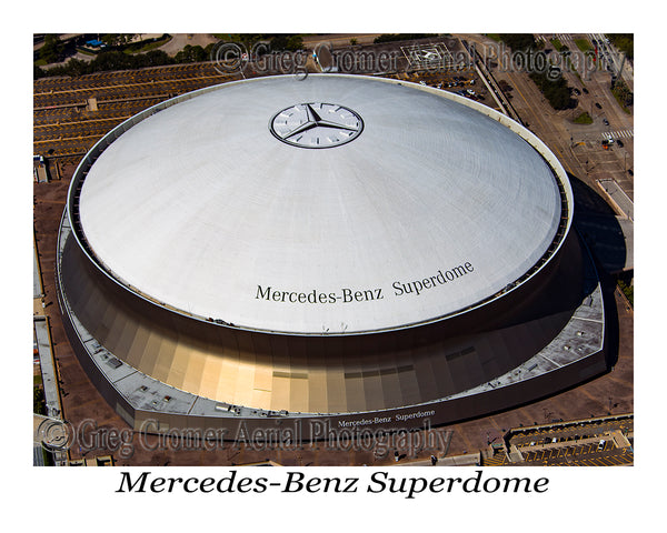 Aerial Photo of Superdome, New Orleans, Louisiana