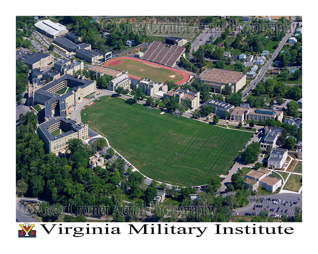 Aerial Photo of Virginia Military Institute - Lexington, Virginia