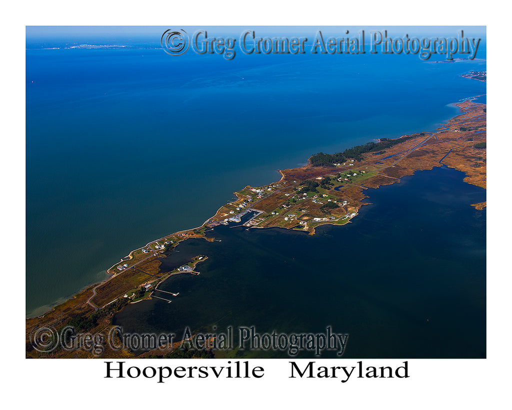 Aerial Photo of Hoopersville, Maryland