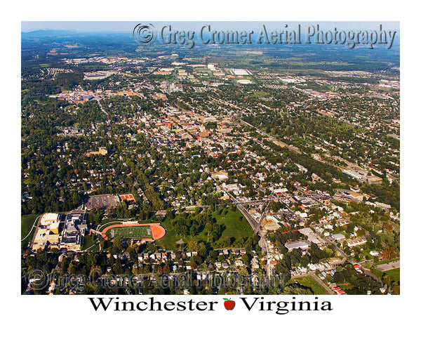 Aerial Photo of Winchester, Virginia