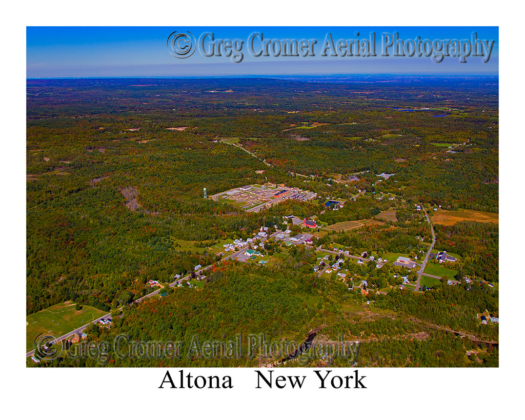 Aerial Photo of Altona, New York