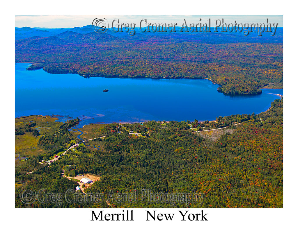 Aerial Photo of Merrill, New York