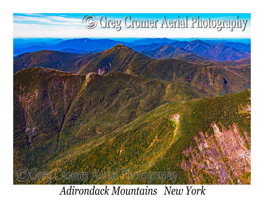 Aerial Photo of Adirondack Mountains, New York