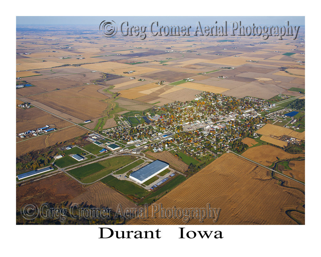 Aerial Photo of Durant Iowa