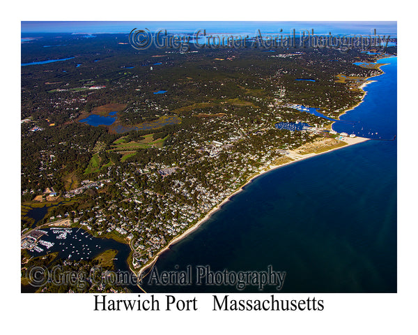 Aerial Photo of Harwich Port, Massachusetts