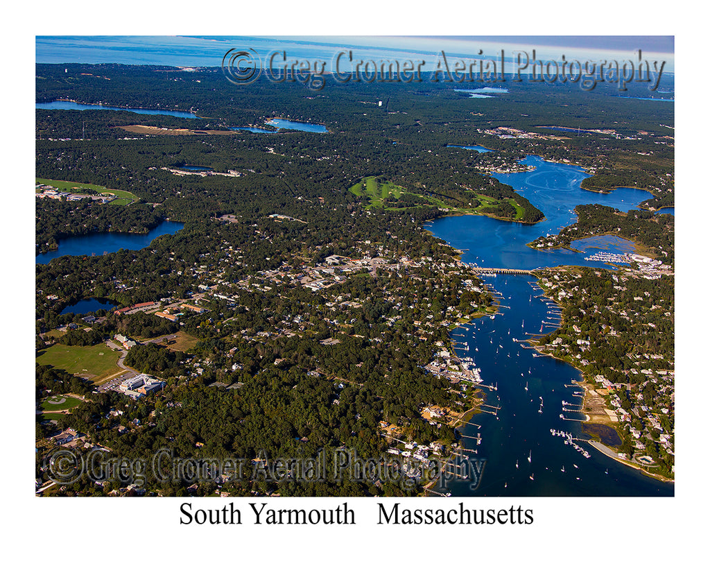 Aerial Photo of South Yarmouth, Massachusetts