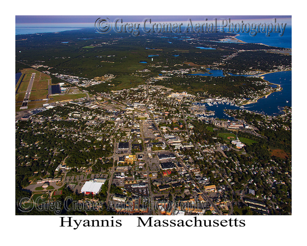 Aerial Photo of Hyannis, Massachusetts